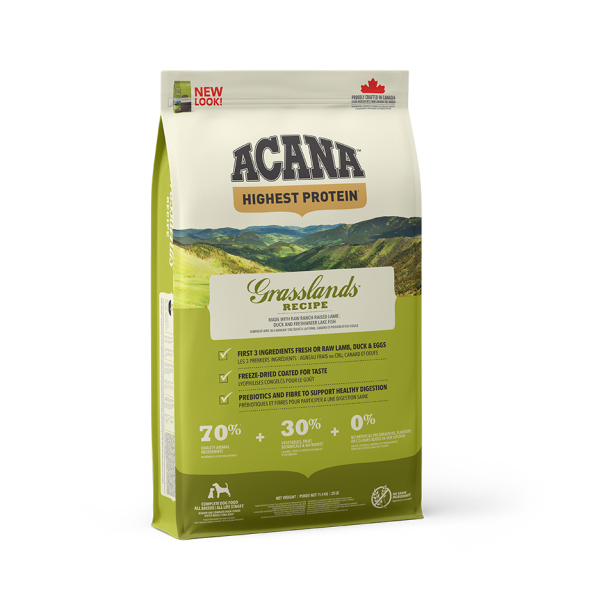 ACANA™ High Protein Grasslands Köpek Maması 11,4 Kg