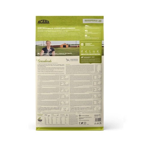 ACANA™ High Protein Grasslands Köpek Maması 11,4 Kg